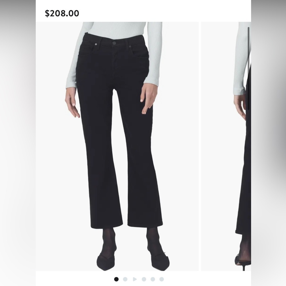 Citizens of Humanity Isola Crop Bootcut Jeans